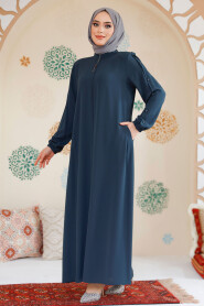 Modest Emerald Green Abaya For Women 45292ZY 