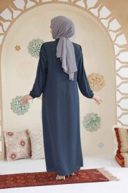 Modest Emerald Green Abaya For Women 45292ZY - 3