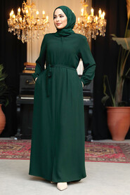 Modest Emerald Green Abaya For Women 62601ZY - 2