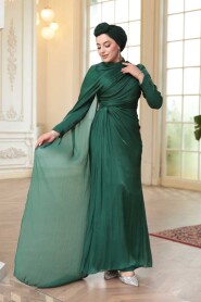 Modest Emerald Green Bridal Dress 52142ZY - 1