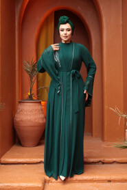 Modest Emerald Green Bridesmaid Dress 25905ZY - 2