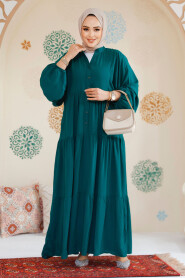 Modest Emerald Green Dress For Women 20612ZY - 2