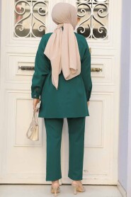 Modest Emerald Green Dual Suit 104008ZY - 3