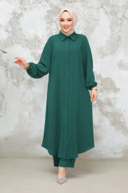 Modest Emerald Green Dual Suit 10891ZY - 2