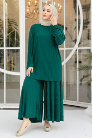 Modest Emerald Green Dual Suit 12107ZY - 2