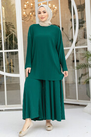 Modest Emerald Green Dual Suit 12107ZY - 1