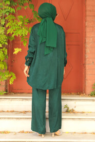 Modest Emerald Green Dual Suit 12501ZY - 3