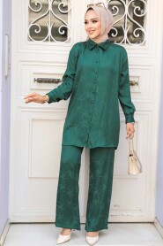 Modest Emerald Green Dual Suit 12504ZY - 2