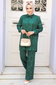 Modest Emerald Green Dual Suit 12504ZY - 1