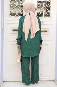 Modest Emerald Green Dual Suit 12504ZY - 4