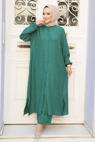 Modest Emerald Green Dual Suit 19017ZY - 2