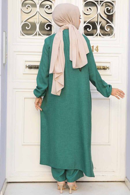 Modest Emerald Green Dual Suit 19017ZY - Neva-style.com