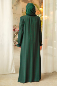 Modest Emerald Green Plus Size Abaya 45275ZY - 5