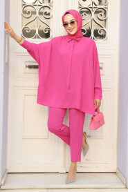 Modest Fuchsia Dual Suit 67751F - 3