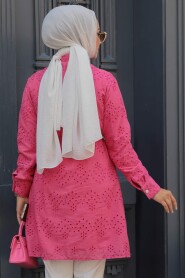 Modest Fushia Top 14151F - 4