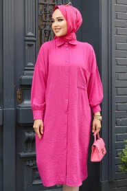 Modest Fushia Tunic 6773F - 3