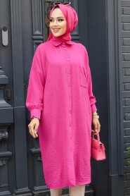 Modest Fushia Tunic 6773F - 2