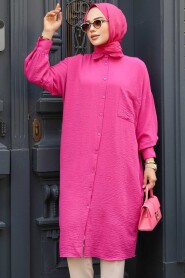 Modest Fushia Tunic 6773F - 1