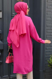 Modest Fushia Tunic 6773F - 5