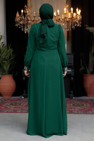 Modest Green Bridesmaid Dress 25876Y - 4