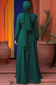 Modest Green Bridesmaid Dress 25885Y - 3