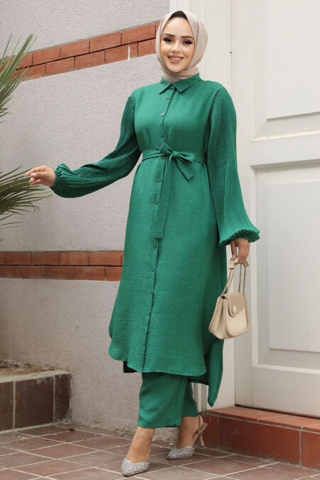 Modest Green Dual Suit 12581Y - NEVA STYLE
