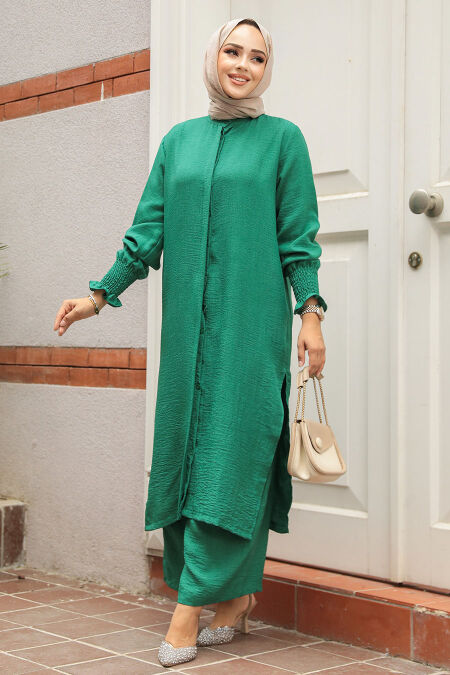 Modest Green Dual Suit 12591Y - NEVA STYLE