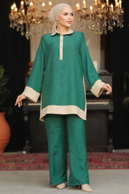 Modest Green Dual Suit 19013Y - 1
