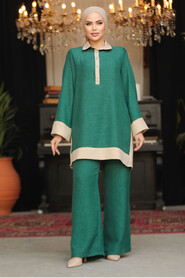 Modest Green Dual Suit 19013Y - 2