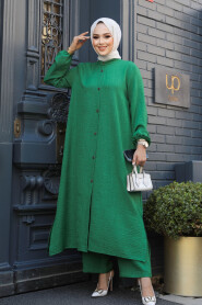 Modest Green Dual Suit 19017Y - 1