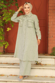 Modest Green Dual Suit 40143Y - 1