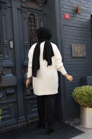 Modest Green Knitwear Jumper Top 88101Y - 5