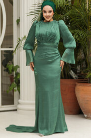 Modest Green Prom Dress 48531Y - 2