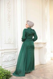 Modest Green Prom Dress 52585Y - 4