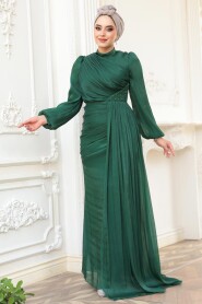 Modest Green Prom Dress 52585Y - 2
