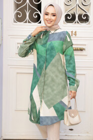 Modest Green Top 11710Y - 1