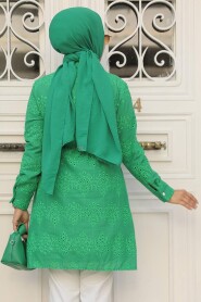 Modest Green Top 14151Y - 3