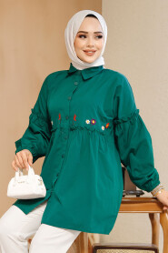 Modest Green Top 40603Y 