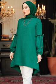 Modest Green Top 4138Y - 3