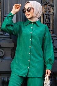 Modest Green Tunic 11931Y - 1