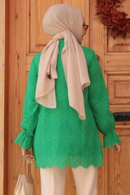 Modest Green Tunic 13991Y - 4