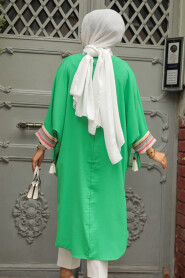 Modest Green Tunic 210061Y - 3