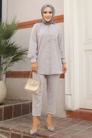 Modest Grey Dual Suit 12191GR - 2