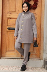 Modest Grey Dual Suit 12391GR - 1