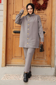 Modest Grey Dual Suit 12391GR - 2