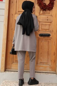 Modest Grey Dual Suit 12391GR - 3