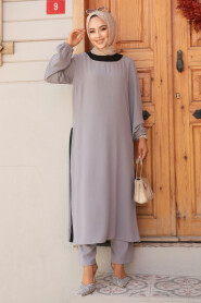 Modest Grey Dual Suit 65877GR - 1