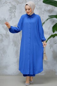 Modest İndigo Blue Dual Suit 10891IM 