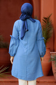 Modest İndigo Blue Top 4138IM - 4