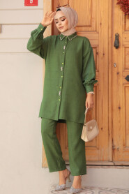 Modest Khaki Dual Suit 16701HK 